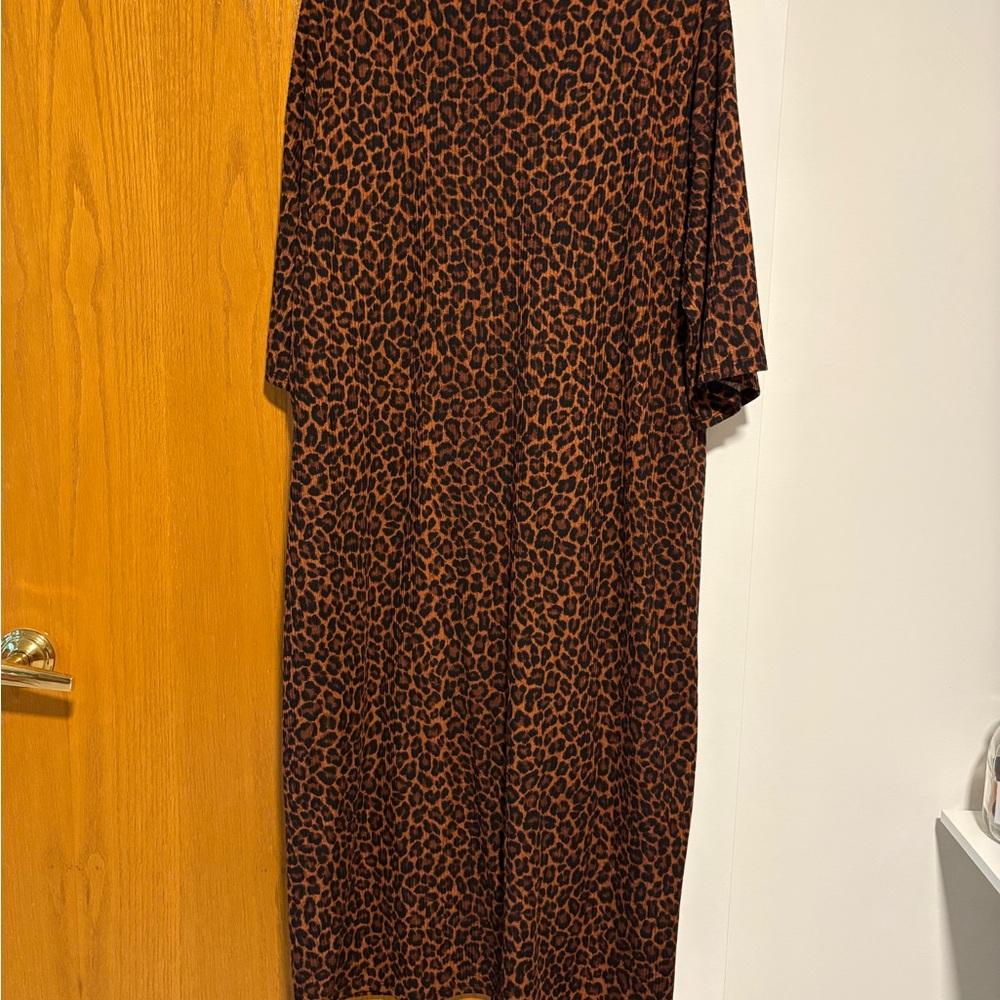 LALA Leopard Print Dress